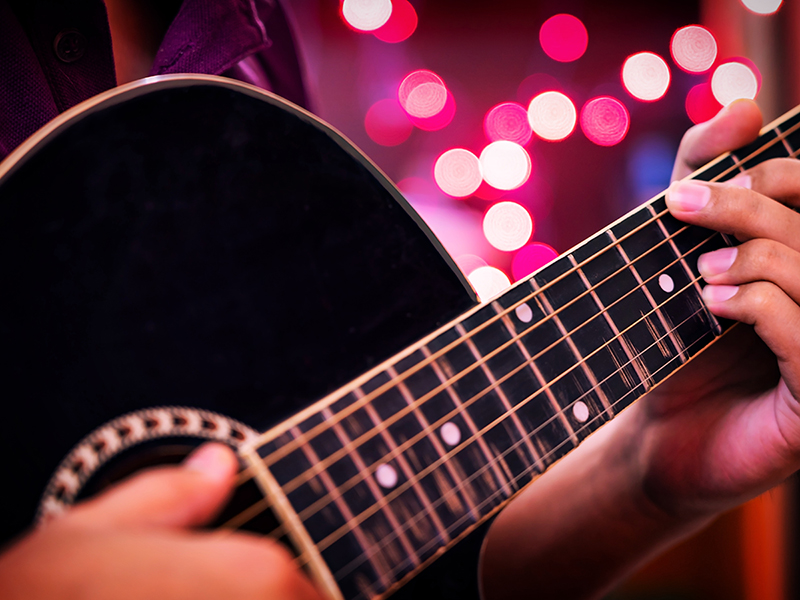 Et redigert bilde av trubadur