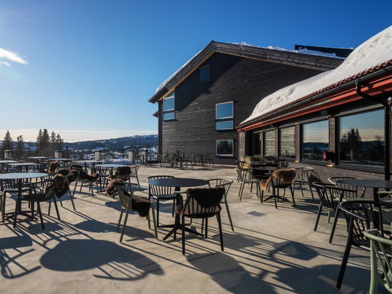 spisesteder på Skeikampen