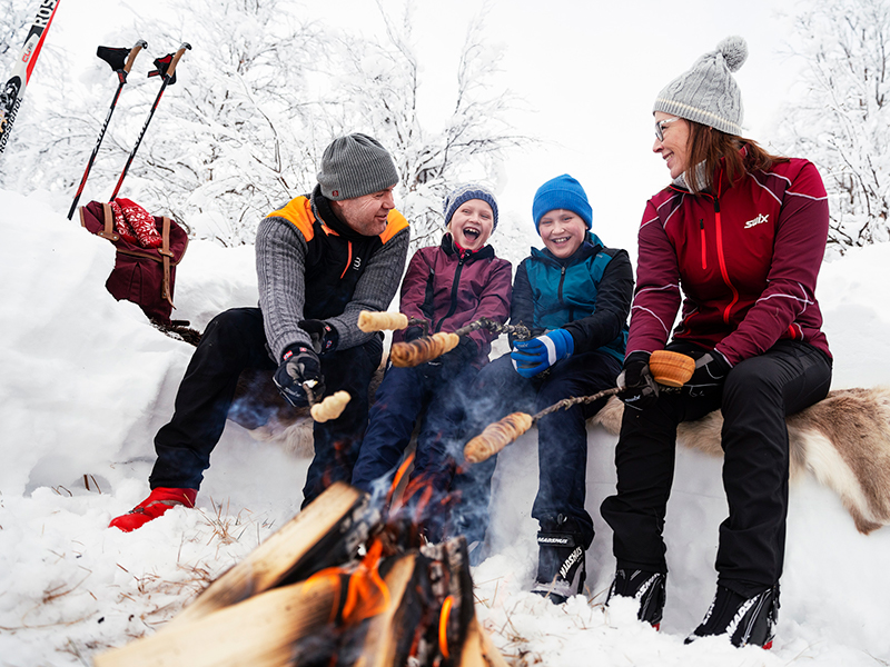 Bilde av inngangspartiet til Jokerbutikken på Skeikampen.