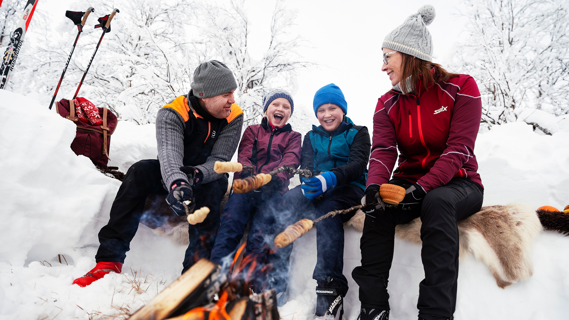 Bilde av inngangspartiet til Jokerbutikken på Skeikampen.